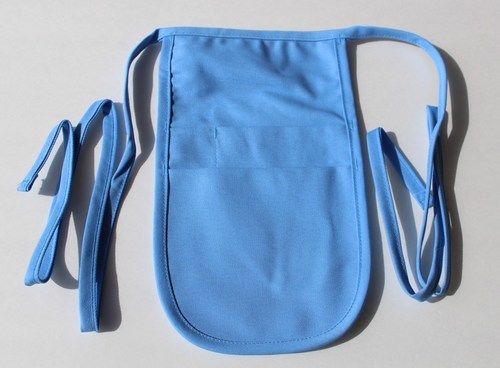 Money Pouch Aprons in Light Blue